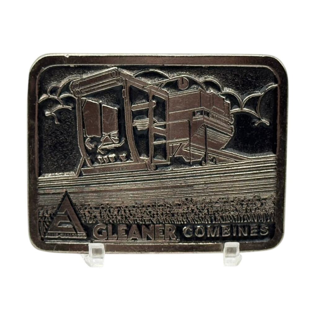 Gleaner Combines Agricultural Advertising Belt Buckle